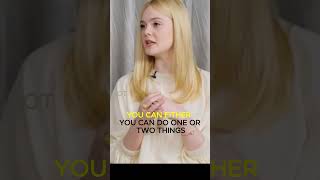 ELLE FANNING S TAKE ON DISSAPOINTMENTS [upl. by Yeslaehc]