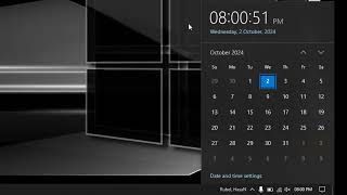 Date Not Showing in Taskbar  Solve This Problem  WINDOWS 10 [upl. by Boff631]