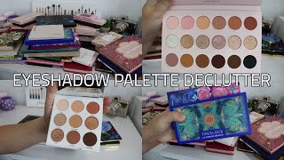 Eyeshadow Palette Declutter 2023 [upl. by Whyte]