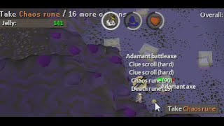 160 Warped Jellies in under 40 minutes ICE BURST kourend dungeon OSRS [upl. by Llyrad]