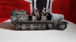 WW2 German 8 ton half track by Collectors Showcase [upl. by Tobit177]