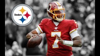 Dwayne Haskins Washington Highlights ᴴᴰ  Welcome to Pittsburgh [upl. by Inus]