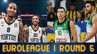 Euroleague Round 5 was Epic🔥 [upl. by Ennaer408]