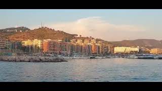 Approaching Salerno Italy from Amalfi Coast boat tour [upl. by Cardinal]