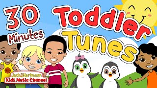 Toddler Tunes  30 Minutes of Music for Little Ones  Jack Hartmann [upl. by Lait619]