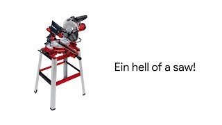 Ein hell of a saw  Einhell TCSM 25311 U Crosscut Sliding Mitre Saw unboxing and review [upl. by Odnama]