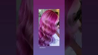 Pelo Tono Rosado y Morado [upl. by Linnie675]