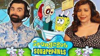 We Watched SPONGEBOB SEASON 2 EPISODE 1 AND 2 For the FIRST TIME SQUIDS DAY OFF [upl. by Marcelia]