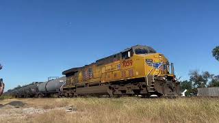 Railfanning UP Lafayette Sub October 21st 2024 [upl. by Nnalyrehc250]