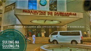 GOVERNMENT BUILDINGS AND OFFICES IN DASMARIÑAS CITY CAVITE PHILIPPINES  4K [upl. by Gilletta]