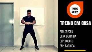 8 Exercícios para DEFINIR sua coxa rápido  ELIMINAR culote e levantar bumbum EM 8 MINUTOS [upl. by Attennod]