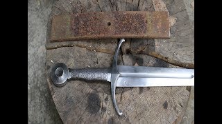 Forging a medieval sword the complete movie [upl. by Fransisco]