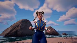 😍 PARTY HIPS by Fortnite ChunLi Skin 🥰 [upl. by Molini962]