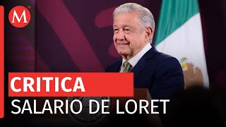 quot¡Claro que está mal él gana 1 millón al mes más que un ministroquot AMLO [upl. by Kessler518]