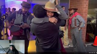 JOHNATHAN MAJORS HEATED AFTER MEAGAN GOOD HUGS MICHAEL EALY ROME300 REACTS [upl. by Aihsined154]