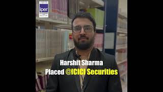 🎓 Shaping Future Leaders IPER MBA Student Joins ICICI Securities as Relationship Manager 🌟 [upl. by Grochow]