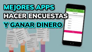 🥇 Las 3 Mejores APPS para Ganar Dinero haciendo Encuestas 2024 [upl. by Onaireves475]