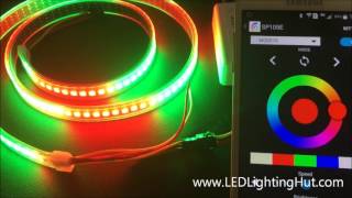 LEDLightingHut SP105E Bluetooth SPI Controller [upl. by Eberly402]