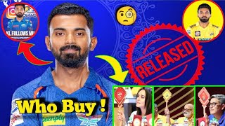 IPL 2025 KL Rahul Release From LSG Which Team Buy In Auction CRICEDGE [upl. by Harts]