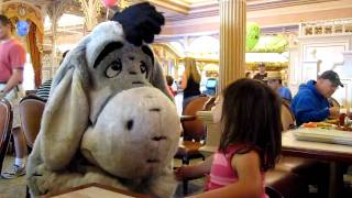 Meeting Eeyore at breakfast HD [upl. by Burley]