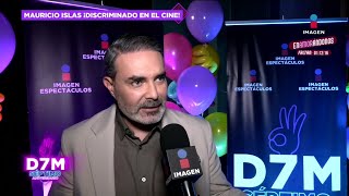 ¡Mauricio Islas asegura fue DISCRIMINADO en el cine por ser actor de telenovelas [upl. by Dnomhcir]