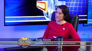 Nevada Newsmakers  Mar 14 2024  Beth Smith President Washoe County School District [upl. by Timmie]