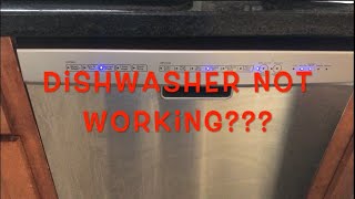 Kenmore Dishwasher  Cycle not starting fix [upl. by Eelram88]