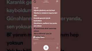 Feride Hilal Akın  Yok Yok  Lyrics  spotify keşfet tiktok [upl. by Athenian487]