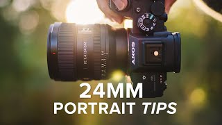 24mm Composition Tips You NEED to try for Portraits [upl. by Assenev]