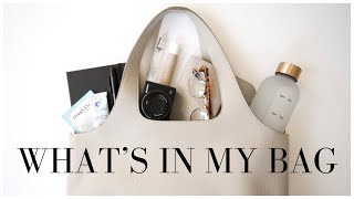 WHATS IN MY BAG 2022  Cuyana Easy Tote amp System Tote Review [upl. by Imat392]