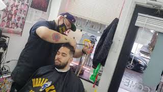 urban Kutz Barbershop point cutting [upl. by Rebecca]