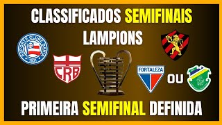 COPA DO NORDESTE  BAHIA e SPORT classificados  Primeira SEMIFINAL definida  Resta UMA vaga [upl. by Alrrats337]