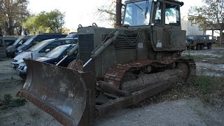 OnlineAuktion Planierraupe  Bulldozer Hanomag D600D [upl. by Philana]