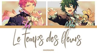 KANROMENG Le temps des fleurs  Ensemble Stars Valkyrie ColorCoded lyrics [upl. by Ahaelam]