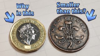 Why Is The UK 2 Pence Coin So Big A Rambling Look At British Currency [upl. by Pettit]