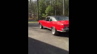 1968 Chevy Nova SS big block 454 idle Lunati cam [upl. by Ednil]