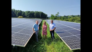 Voll Energie im Steirischen Vulkanland quotPhotovoltaik Kläranlage St Anna am Aigenquot [upl. by Jeane]