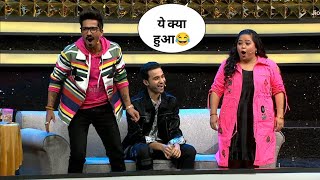 Bharti Singh ne ki date wali masti Raghav juyal or janhavi Kapoor ke sath in dance plus pro [upl. by Bechler]