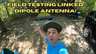 Hiking and Field Testing N9SAB Linked Dipole POTA Antenna  Results You Wont Believe [upl. by Akkina148]