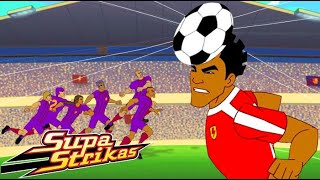 S3E8 How To Get a Header In in the Super League  SupaStrikas Soccer kids cartoons  Football anime [upl. by Israel82]