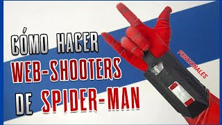 CÓMO hacer los WEBSHOOTERS de SPIDERMAN FUNCIONALES  DIY  LanzaTelarañas Funcionales V2 [upl. by Netsud]