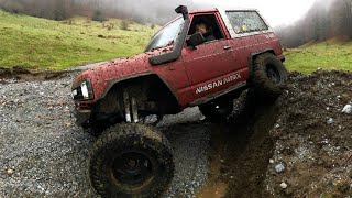 Sant Agata 4x4 Extreme Off Road Nissan Patrol 33 Turbo diesel k160 Silverstone 35quot arb locker [upl. by Rednasyl566]