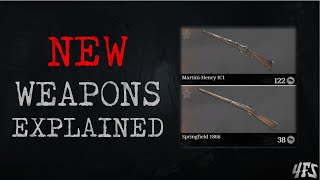 Hunt Showdown New Rifle Analysis MartiniHenry IC1 amp Springfield 1866 [upl. by Meggy]