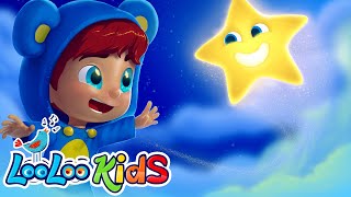 Twinkle Twinkle Little Star  Wheels On The Bus and more Sing Along Kids Songs LooLoo Kids [upl. by Annaierb]