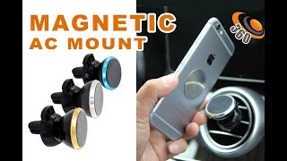 Magnetic Car Air Vent Phone Holder PMAM [upl. by Aihsikal162]