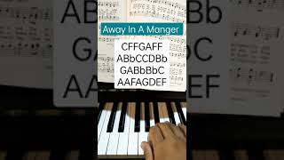 Away In a Manger  Piano tutorial [upl. by Magnien]