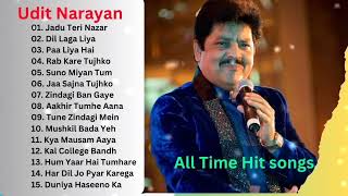 BEST OF UDIT NARAYAN ♥️ 90S EVERGREEN SONGS ♥️ Only Hit songs [upl. by Avivah]