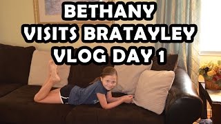 Bethany visits Bratayley  Vlog Day 1 [upl. by Nikolaus]