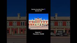 Kalgoorlie 📍 Random Australia Cities 🇦🇺  Episode 47  australia kalgoorlie westernaustralia [upl. by Aleakim377]