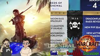 FF14 DAWNTRAIL OVERVIEW amp WOW ROADMAP 2024  Geek News Roundtable Discussion [upl. by Onaimad]